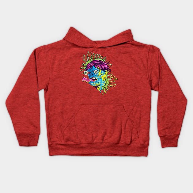 Pop Zombie Kids Hoodie by renatodsc